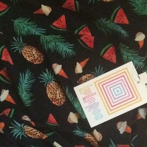 ❌ NEW LISTING ❌ Lularoe Pineapple / Ice Cream Cone Maxi Skirt